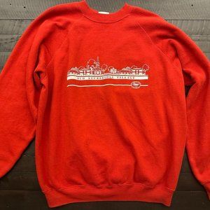 Vintage Hanes Sweatshirt Red XL Pre - Owned Good condition